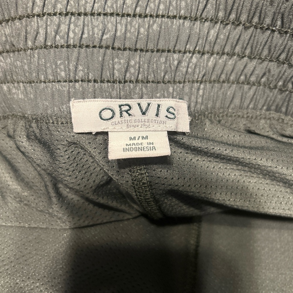 Orvis Womens Travel Skort Skirt Shorts Breathable Stretch Fabric Green Camo Sz M - Picture 6 of 6